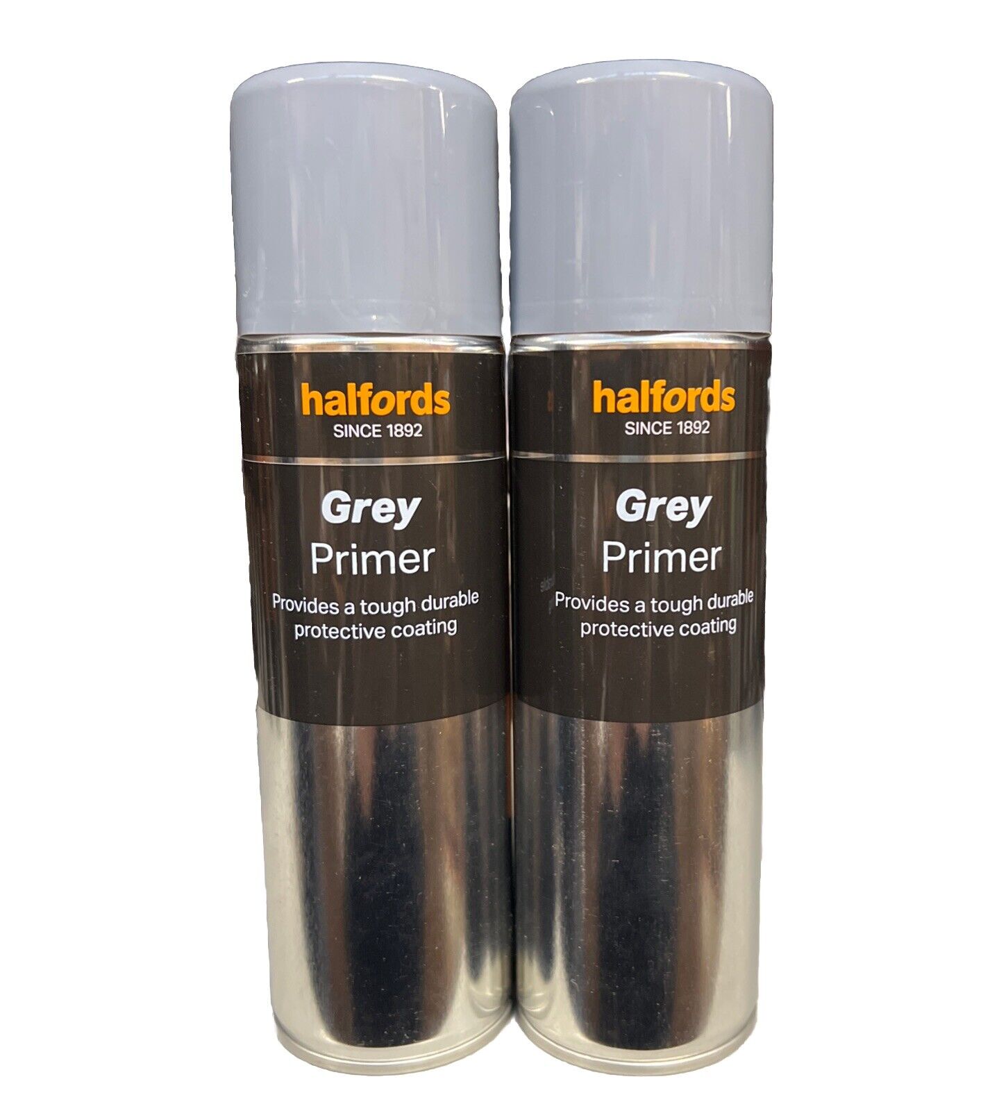 Halfords Plastic Primer Grey Pack of 2