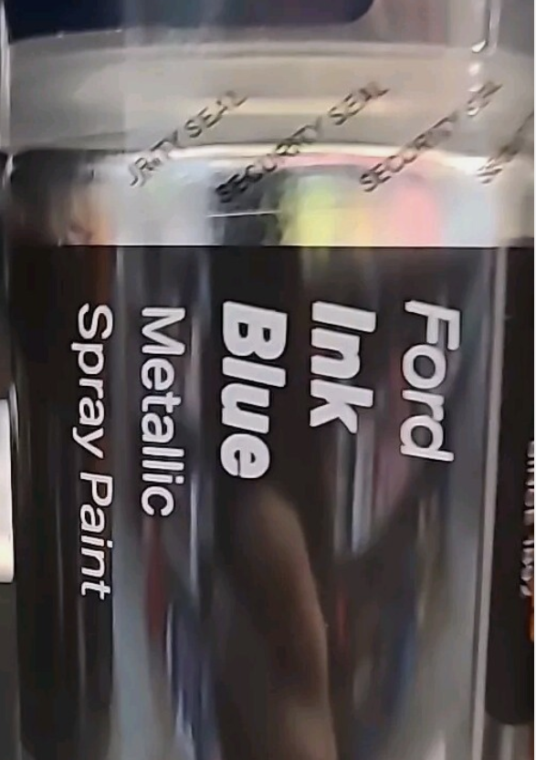 Halfords Ink Blue metalic Ford 300ml 300152 Car Spraypaint Pack of 2