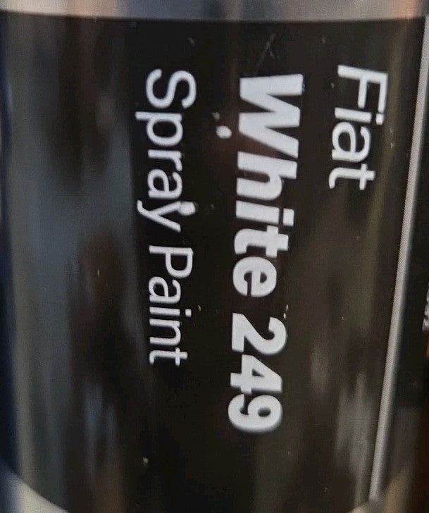 Halfords Fiat White 249 Pack of 2
