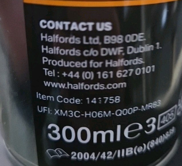 Halfords Vauxhall Carbon Flash Pack of 2