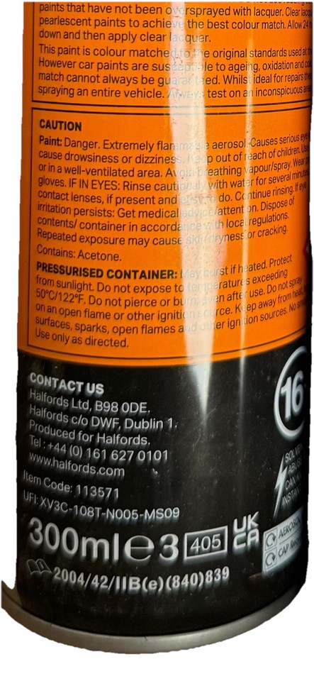 Halfords Vauxhall Burgundy Red Pack of 2