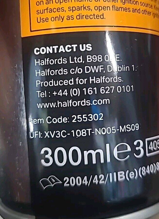 Halfords Audi Brilliant Red Pack of 2