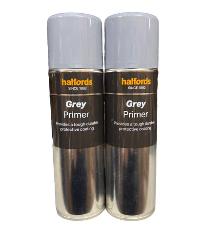 Halfords Plastic Primer Grey Pack of 2