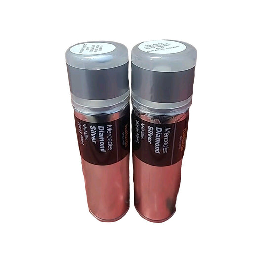 Halfords Mercedes Diamond Silver Metallic Pack of 2