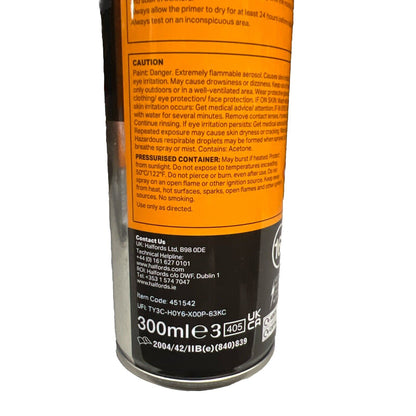 Halfords Plastic Primer Grey Pack of 2