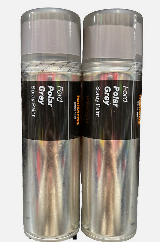 Halfords:Ford Polar grey 452904 300ml pack of 2