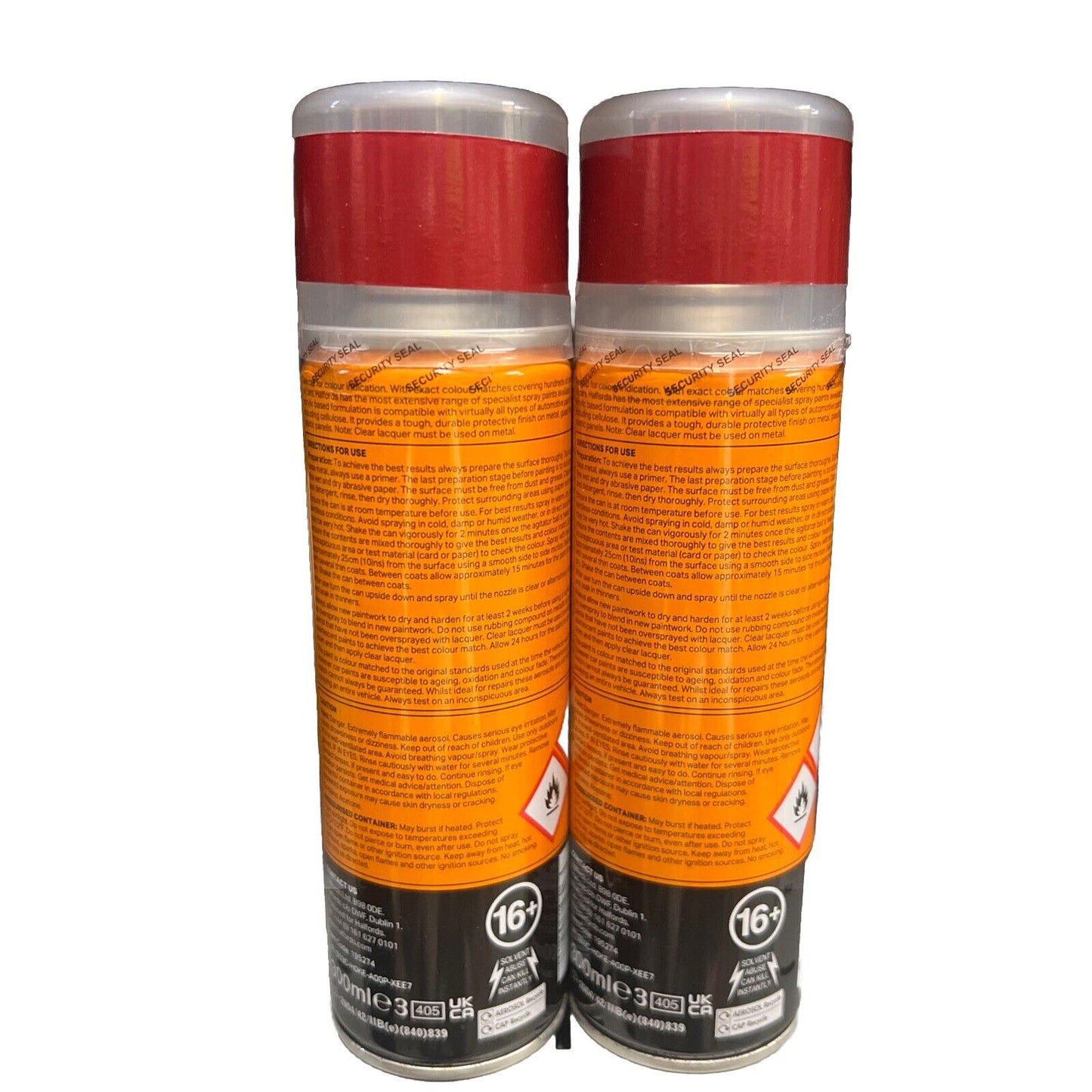Halfords Ford Tango Red Pack of 2
