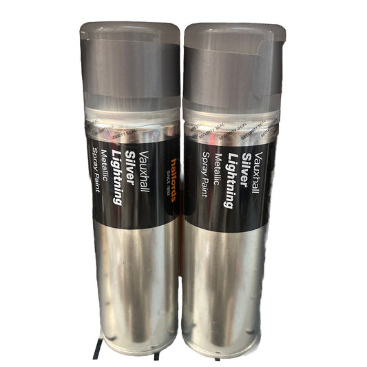 Halfords Vauxhall Silver Lightning Metallic Pack of 2